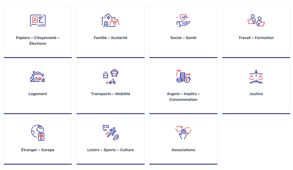 comarquage service-public sommaire