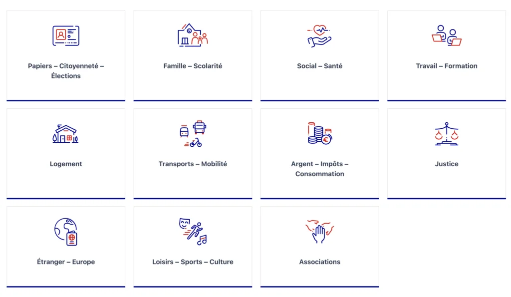comarquage service-public sommaire